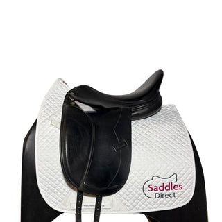Harry Dabbs Elegant Dressage Black 16" XXW 1 | Saddles Direct