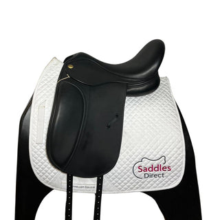 Black Harry Dabbs Elegant Dressage Black 17.5" W 1 - Saddles Direct