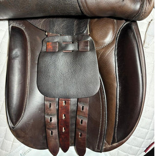 Harry Dabbs GP *HOOP TREE* Brown 17" W 8 | Saddles Direct