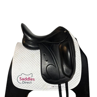 Harry Dabbs Grace Mono Dressage Platinum *EXTRA TREE* Black 17" W 2 | Saddles Direct