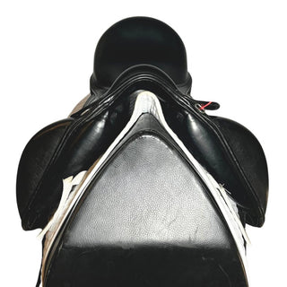 Black Harry Dabbs Grace Monoflap Dressage Black 17.5" W 3 - Saddles Direct