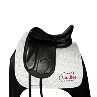 Harry Dabbs Grace Platinum Dressage Black 17.5" MW 1 | Saddles Direct