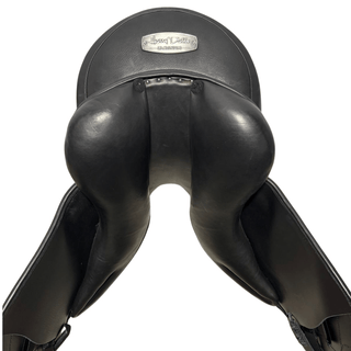 Harry Dabbs Grace Platinum Dressage Black 17.5" MW 5 | Saddles Direct