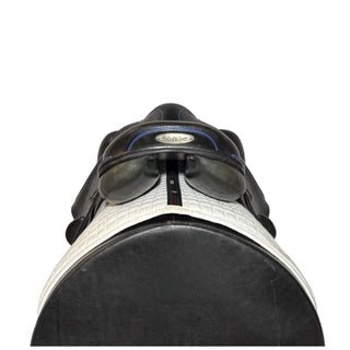 Harry Dabbs Italiano Platinum Jump Black 17.5" W 5 | Saddles Direct