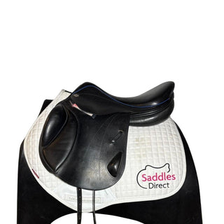 Harry Dabbs Italiano Platinum Jump Black 17.5" W 1 | Saddles Direct