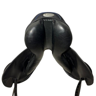 Harry Dabbs Italiano Platinum Jump Black 17.5" W 7 | Saddles Direct