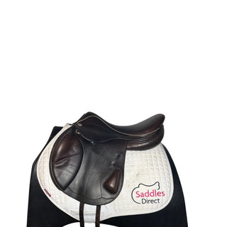 Harry Dabbs Italiano Platinum Monoflap Event Jump 17.5" MW 1 | Saddles Direct