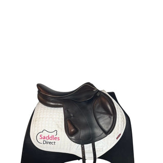 Harry Dabbs Italiano Platinum Monoflap Event Jump 17.5" MW 2 | Saddles Direct