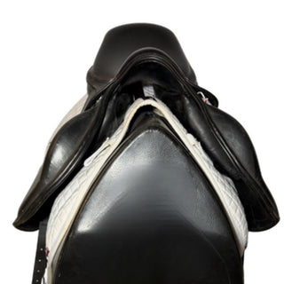 Harry Dabbs Italiano Platinum Monoflap Jump Brown 17.5" MW 3 | Saddles Direct