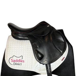 Harry Dabbs Italiano Platinum Monoflap Jump Brown 17.5" MW 2 | Saddles Direct