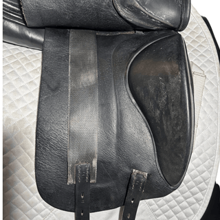 Black Harry Dabbs Jaguar Dressage Black 17.5" MW 5 - Saddles Direct