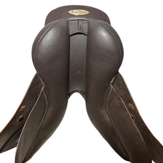 Harry Dabbs Jump Brown 17.5" MW 7 | Saddles Direct