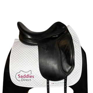 Black Harry Dabbs Platinum Elegance Dressage Black 17.5" MW 2 - Saddles Direct