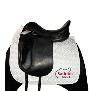 Black Harry Dabbs Platinum Elegance Dressage Black 17.5" MW 1 - Saddles Direct