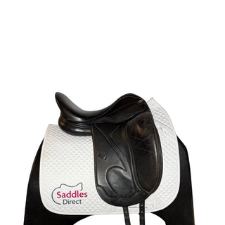Harry Dabbs Platinum Grace Double Flap Dressage IB Tree Black 17" W 2 | Saddles Direct