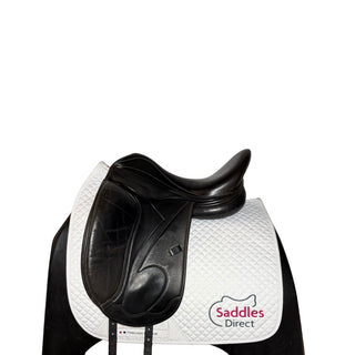 Harry Dabbs Platinum Grace Double Flap Dressage IB Tree Black 17" W 1 | Saddles Direct