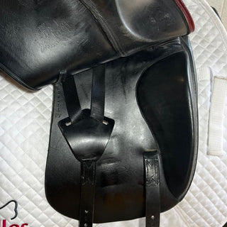 Harry Dabbs Platinum XKC Dressage Black 17.5" W 6 | Saddles Direct