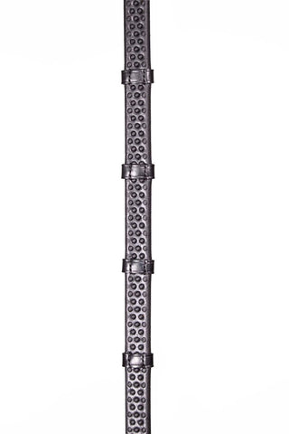 Henry James Saddlery BioThane Bio Grip Hybrid Rubber Reins with Leather Stoppers 1 | Saddles Direct