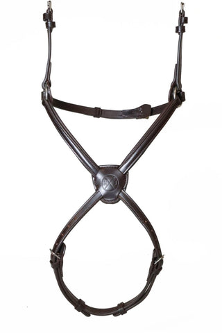 Henry James Saddlery Double Buckle Figure 8 Grackle Noseband 2 | Saddles Direct