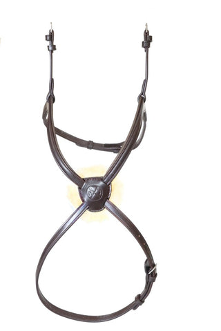 Henry James Saddlery Figure 8 Sheepskin Grackle Noseband 2 | Saddles Direct