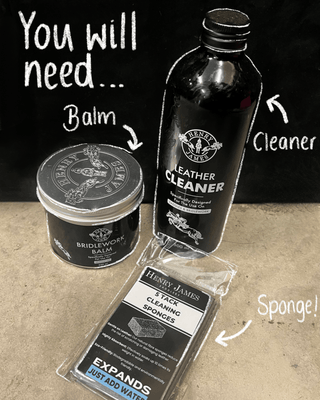 Henry James Saddlery Leather Cleaner 500ml 2 | Saddles Direct