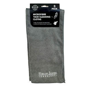 Henry James Saddlery Microfibre Tack Cleaning Cloths - Pack of 3 1 | Saddles Direct