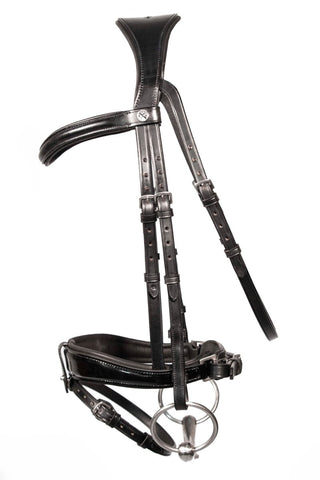 Henry James Saddlery Patent Dressage Bridle 2 | Saddles Direct