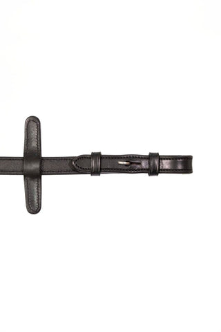 Henry James Saddlery Small Pimple Hybrid Rubber Reins with Leather Stoppers 4 | Saddles Direct