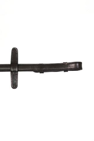 Henry James Saddlery Small Pimple Hybrid Rubber Reins with Leather Stoppers 3 | Saddles Direct