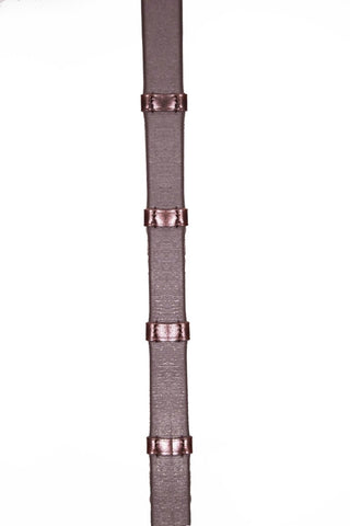 Henry James Saddlery Xtreme Eventer Hybrid Rubber reins with Leather Stoppers 2 | Saddles Direct