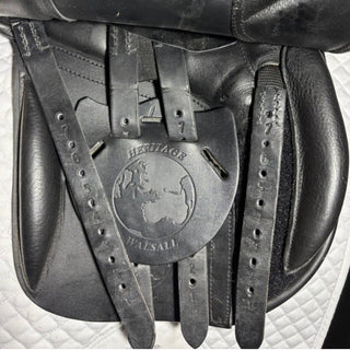 Heritage Yin - Yang Working Hunter/Show Black 16" MW 8 | Saddles Direct