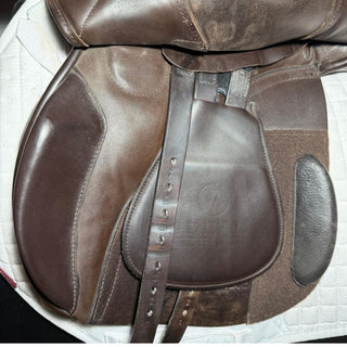 Ideal 1550 GPD Brown 17.5" W 7 | Saddles Direct