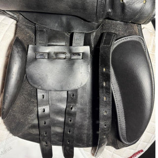 Ideal Deal GP Black 16.5" MW 8 | Saddles Direct