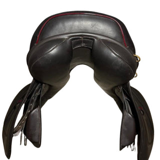 Ideal Grandee Elite Jump Brown 16" XW 9 | Saddles Direct