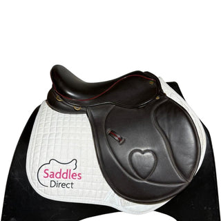 Ideal Grandee Elite Jump Brown 16" XW 2 | Saddles Direct