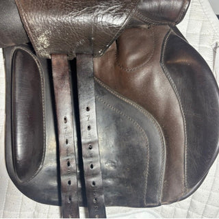 Ideal Grandee (Over stamped Origin) GP Brown 17" M 8 | Saddles Direct