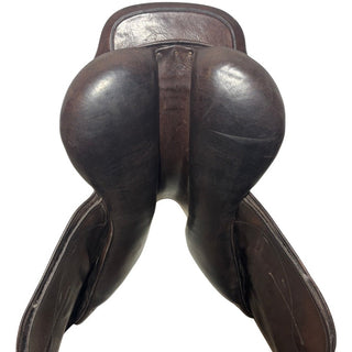 Ideal Grandee (Over stamped Origin) GP Brown 17" M 9 | Saddles Direct