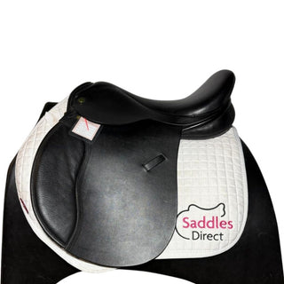 Ideal H&C Wide Seat GP Black 17.5" W 1 | Saddles Direct