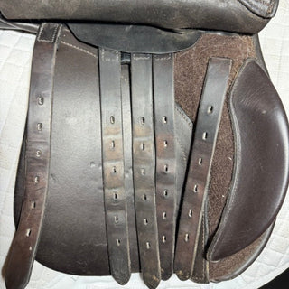 Ideal H&C Wide Seat GP Brown 16.5" XW 7 | Saddles Direct