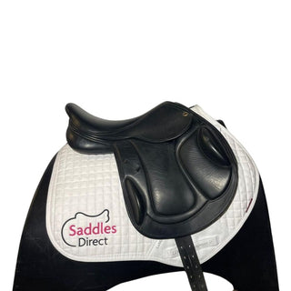 Ideal Integra Monoflap Jump Black 17" MW 2 | Saddles Direct