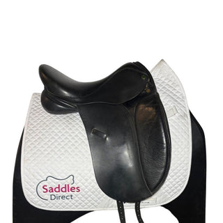 Ideal Jessica Dressage Black 16" MW 2 | Saddles Direct