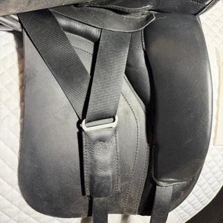 Ideal Jessica Dressage Black 16.5" MW 8 | Saddles Direct
