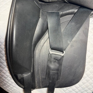Ideal Jessica Dressage Black 16.5" MW 7 | Saddles Direct