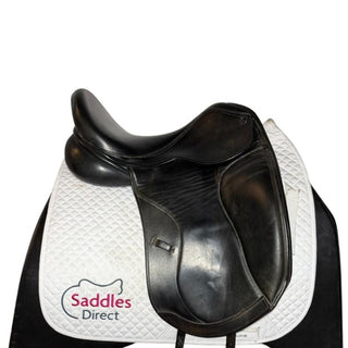 Ideal Martine Dressage Black 17.5" W 2 | Saddles Direct