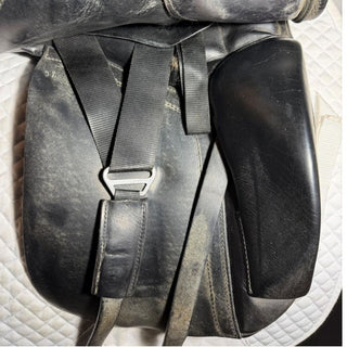 Ideal Martine Dressage Black 17.5" W 8 | Saddles Direct