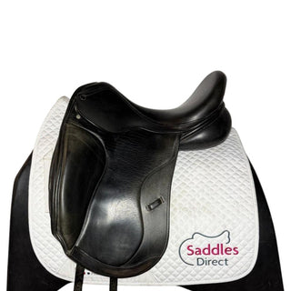Ideal Martine Dressage Black 17.5" W 1 | Saddles Direct