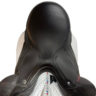 Ideal Monoflap T&T Dressage Black 17.5" ADJ 4 | Saddles Direct
