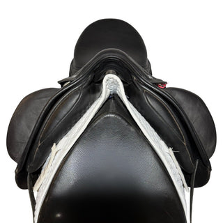 Ideal Monoflap T&T Dressage Black 17.5" ADJ 3 | Saddles Direct