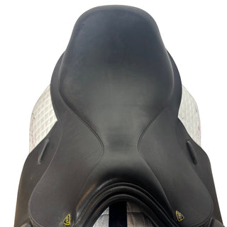 Ideal (Over stamped AST) Jump Black 18" MW 4 | Saddles Direct
