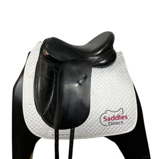 Black Ideal Pro Jessica Dressage Black 17" W 5 - Saddles Direct